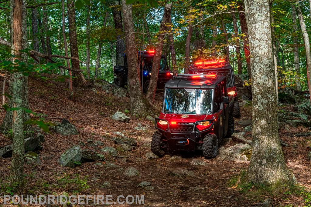 Members safely operate numerous different Polaris vehicles over difficult terrain. 